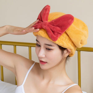 Prévente | Wrap de serviette de cheveux super absorbant pour cheveux mouillés